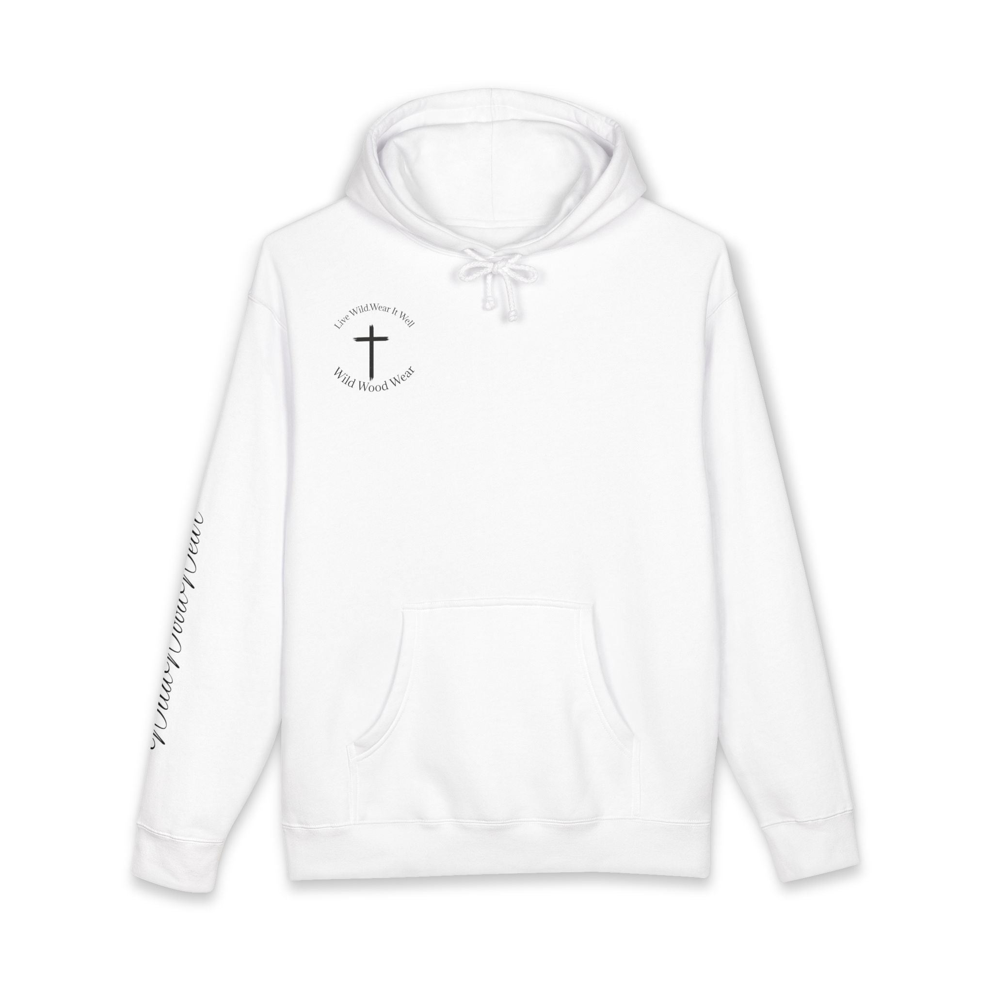 Isaiah 41:10 Christian Hoodie — Faith Prayer Sweatshirt with Cross & Kneeling Cowboy Design