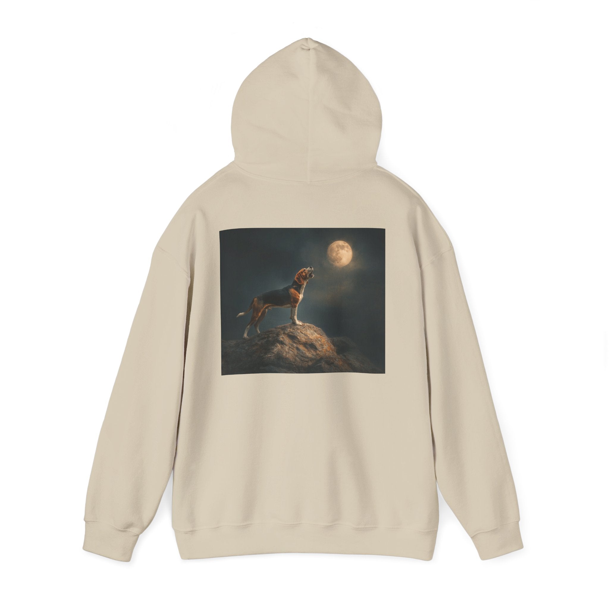 Moonlit Dog Graphic hoodie