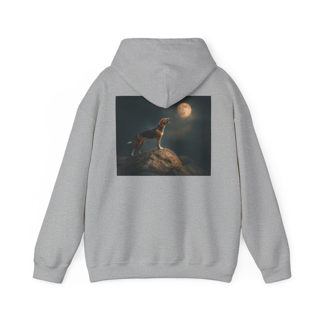 Moonlit Dog Graphic hoodie