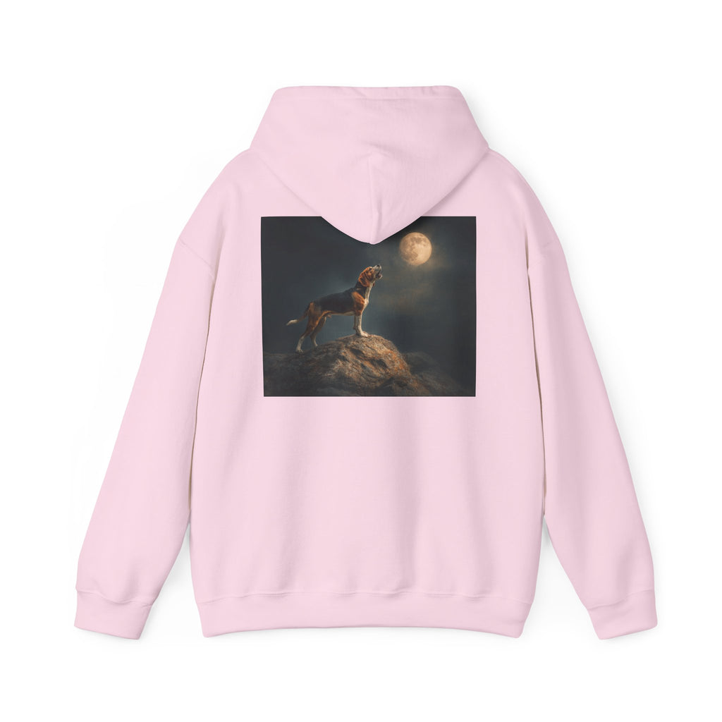 Moonlit Dog Graphic hoodie