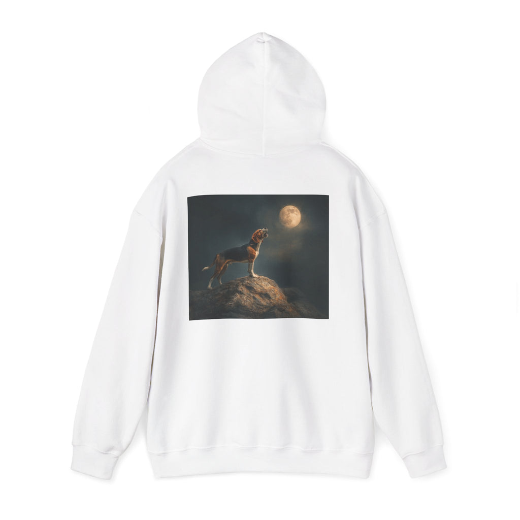 Moonlit Dog Graphic hoodie