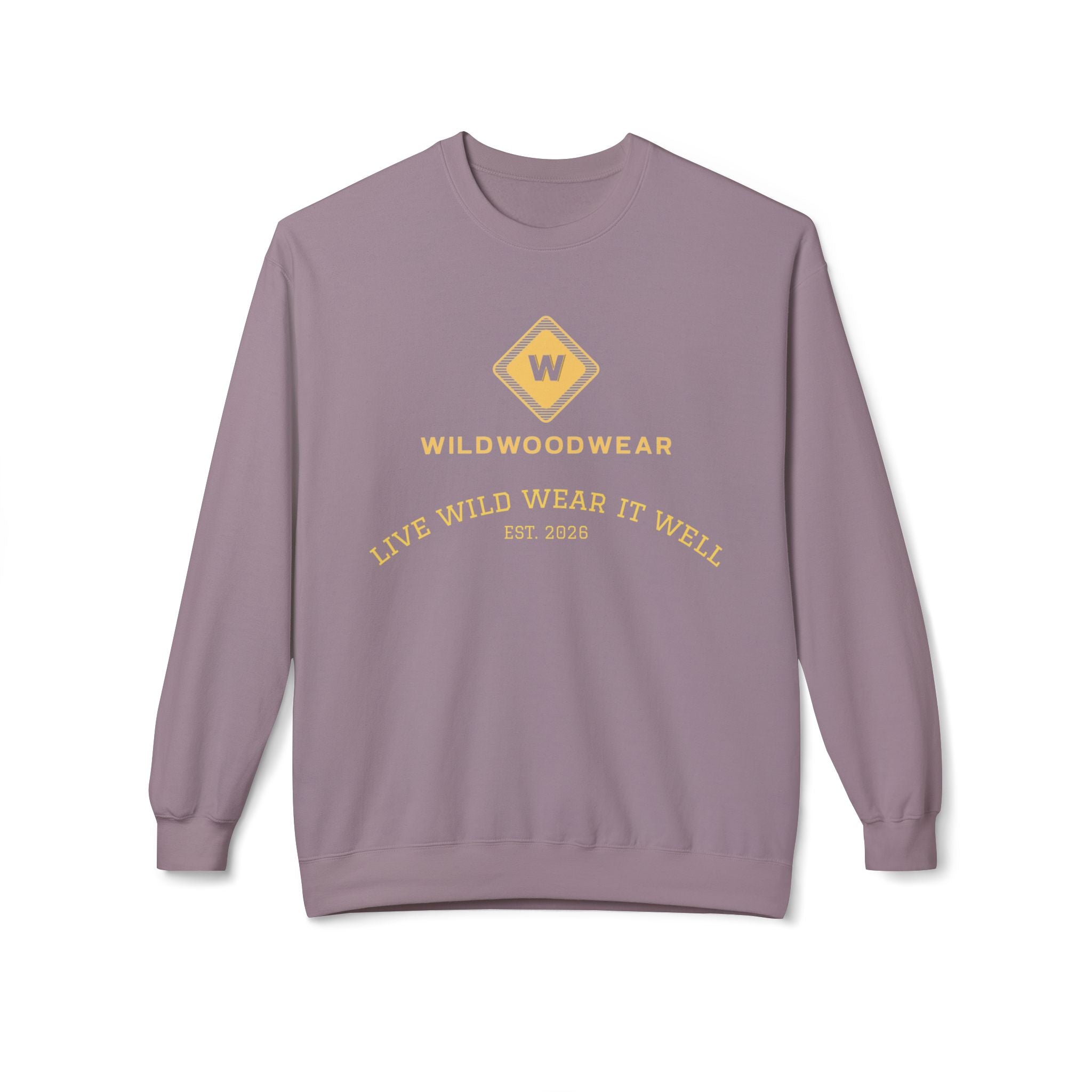 Wildwoodwear 'Live Wild, Wear It Well' Crewneck Sweatshirt