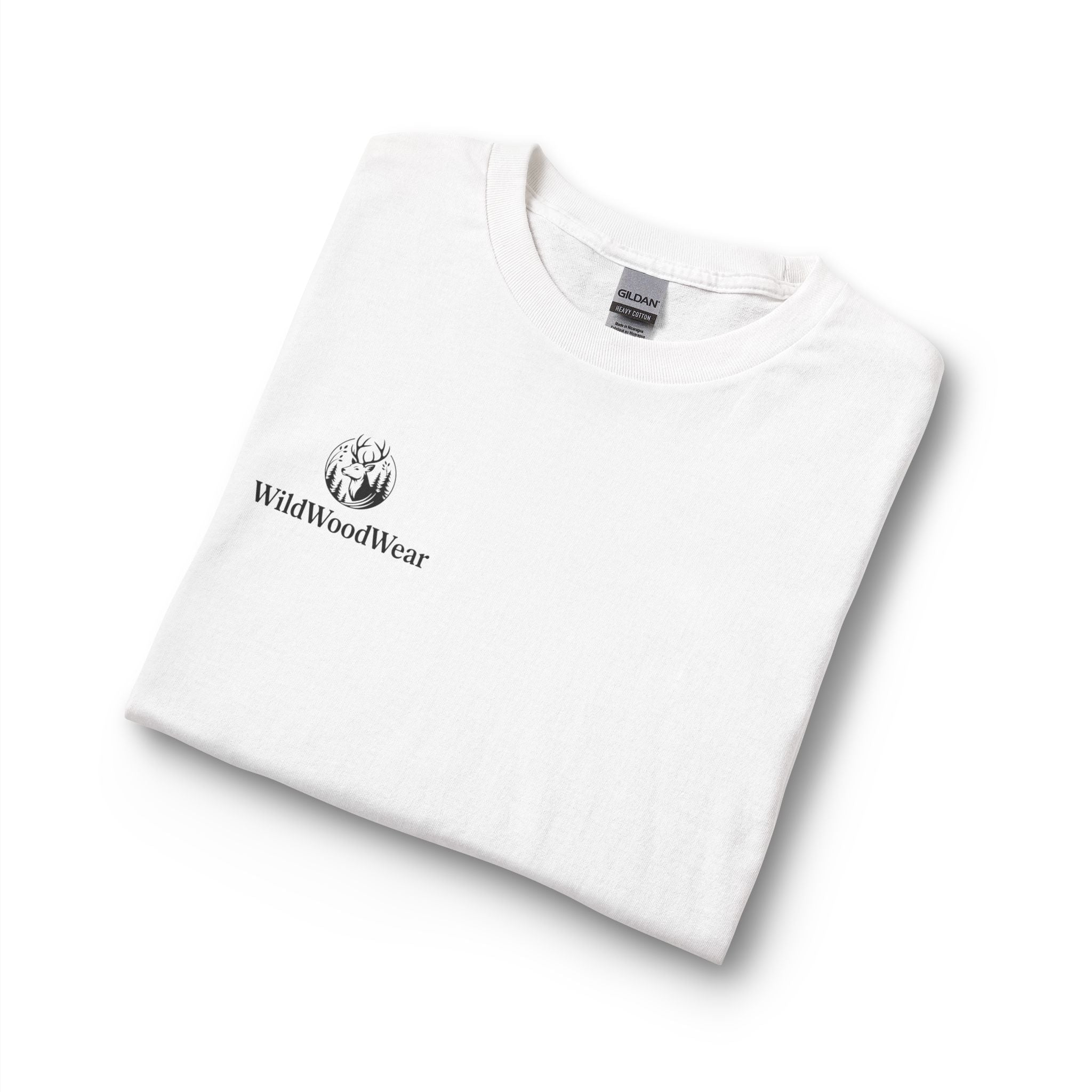 Long Sleeve T-Shirt — Minimalist Inspirational Crossroads Design ("A life...no one's watching")