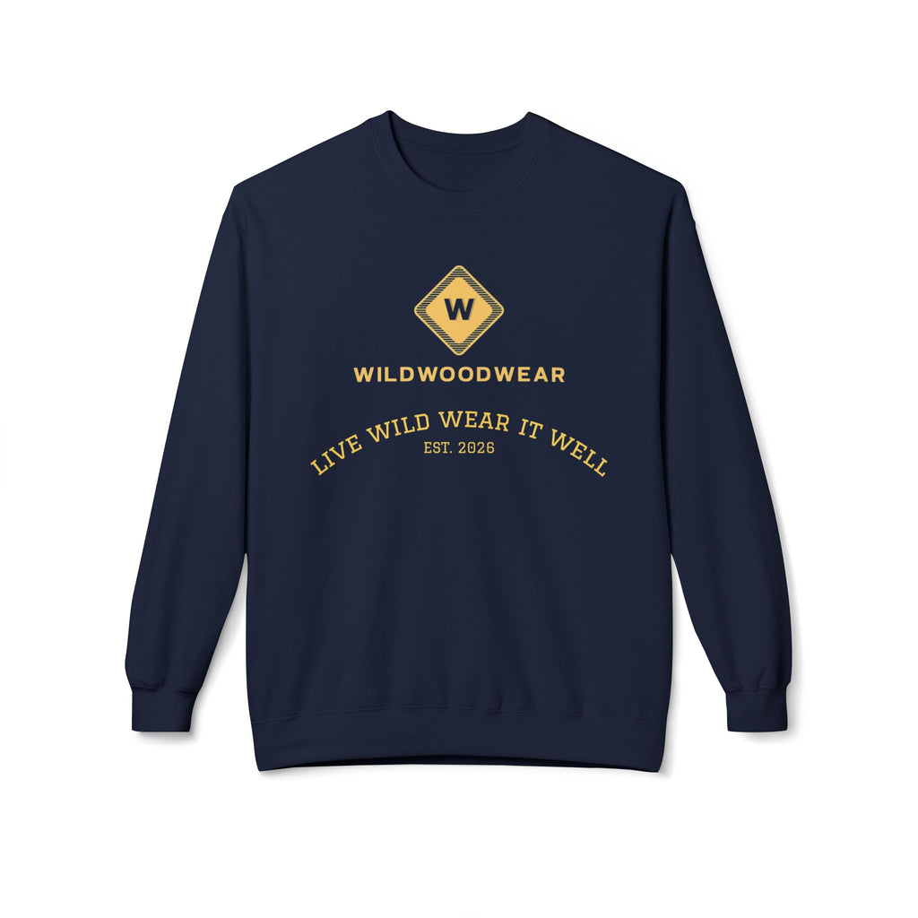 'Live Wild, Wear It Well' Crewneck Sweatshirt