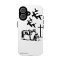 Western Prayer Phone Case — Cowboy, Horse & Cross Christian iPhone Cover