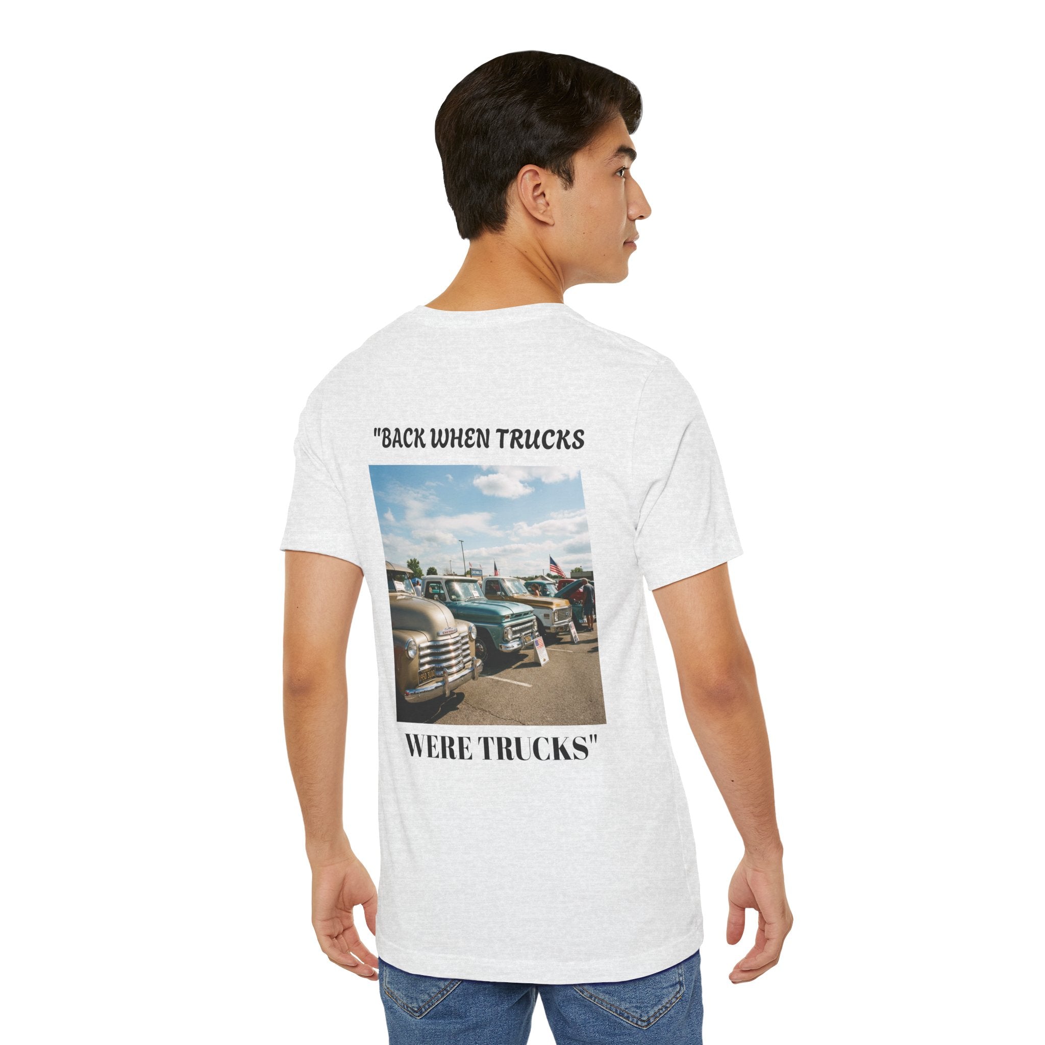 "Back When Trucks Were Trucks" Pickup T‑Shirt