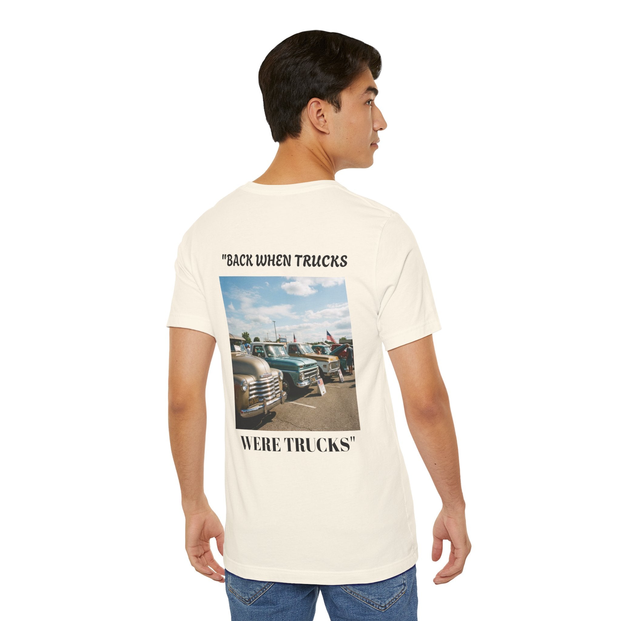 "Back When Trucks Were Trucks" Pickup T‑Shirt