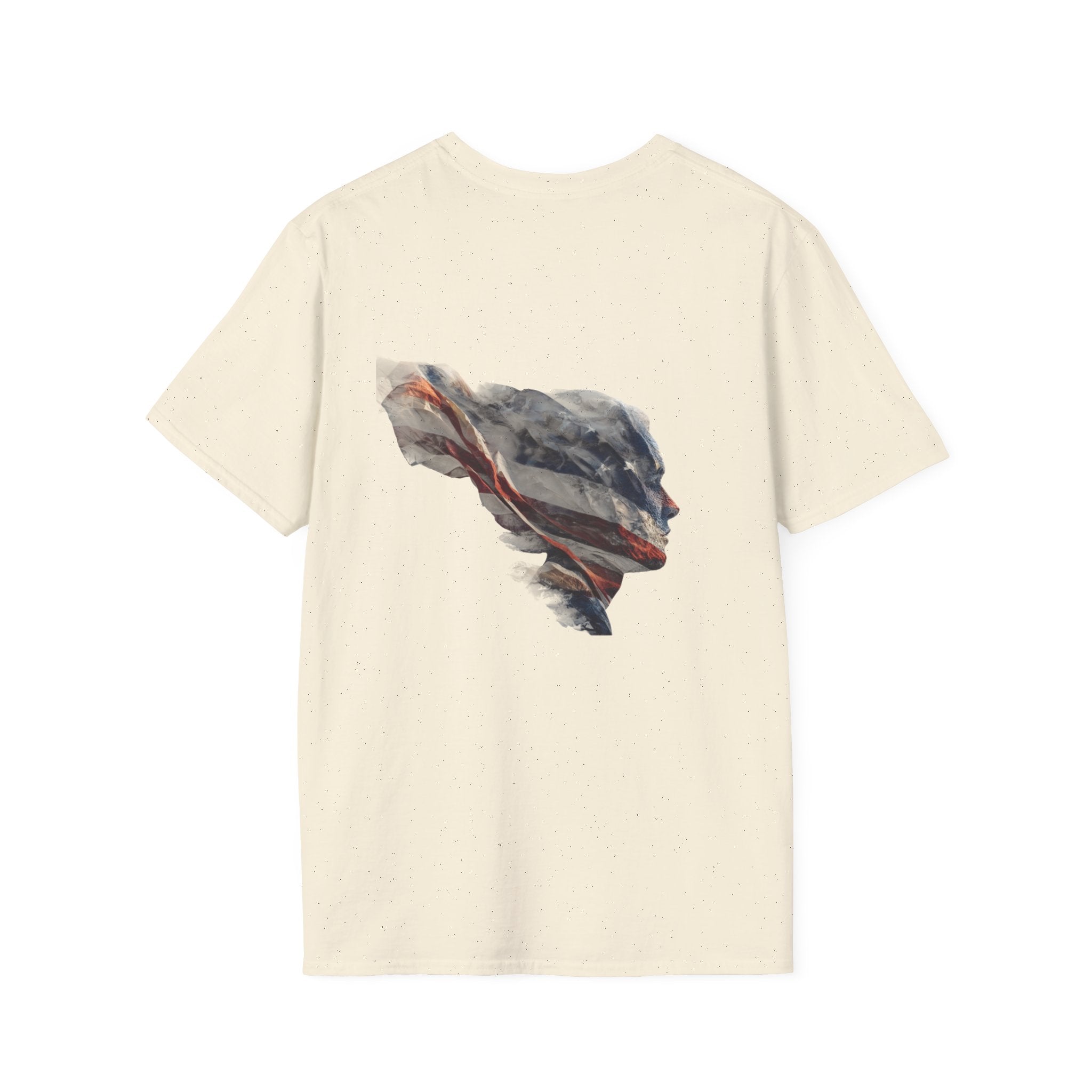 Abstract Flag Profile T-Shirt