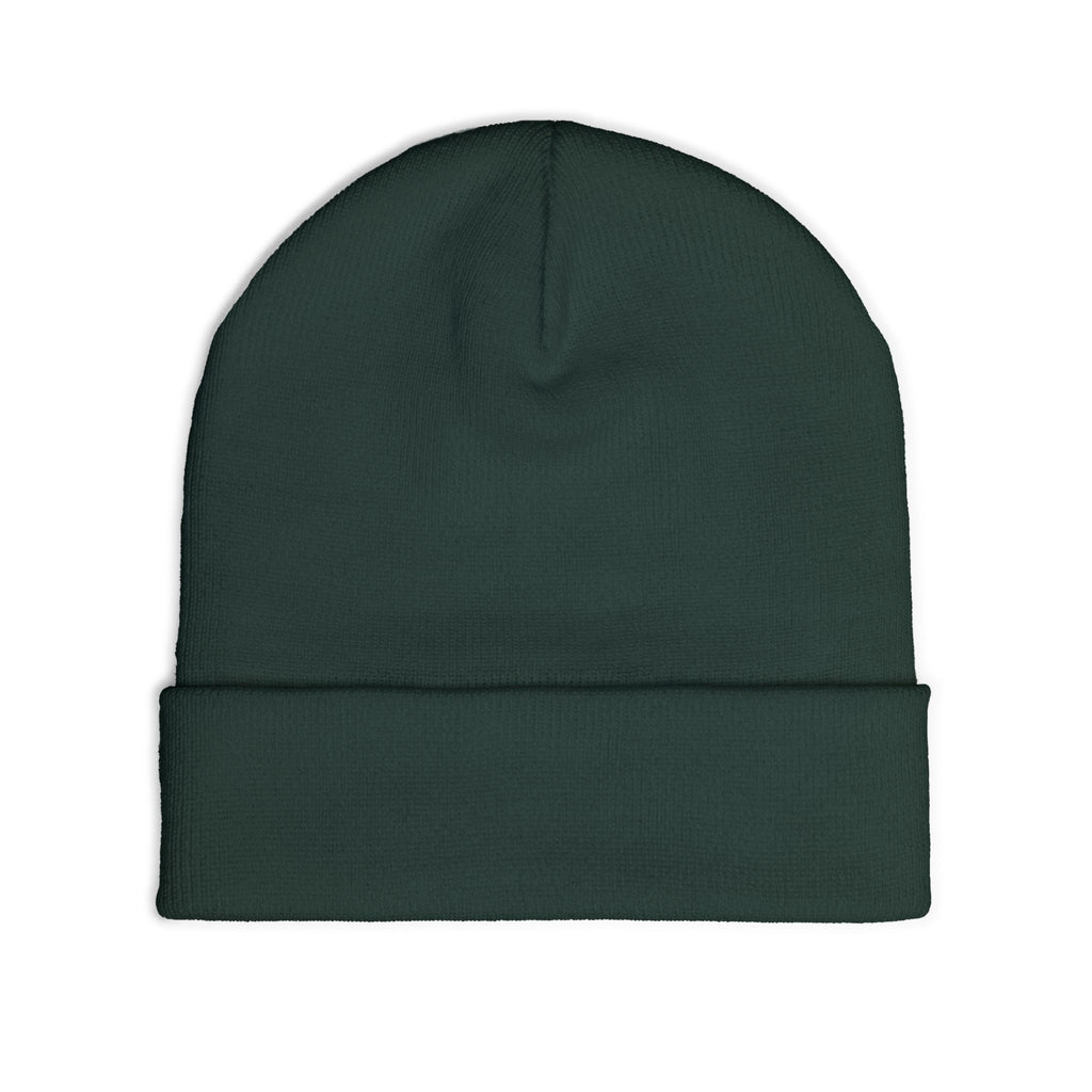 Embroidered Mountain Logo Knit Beanie