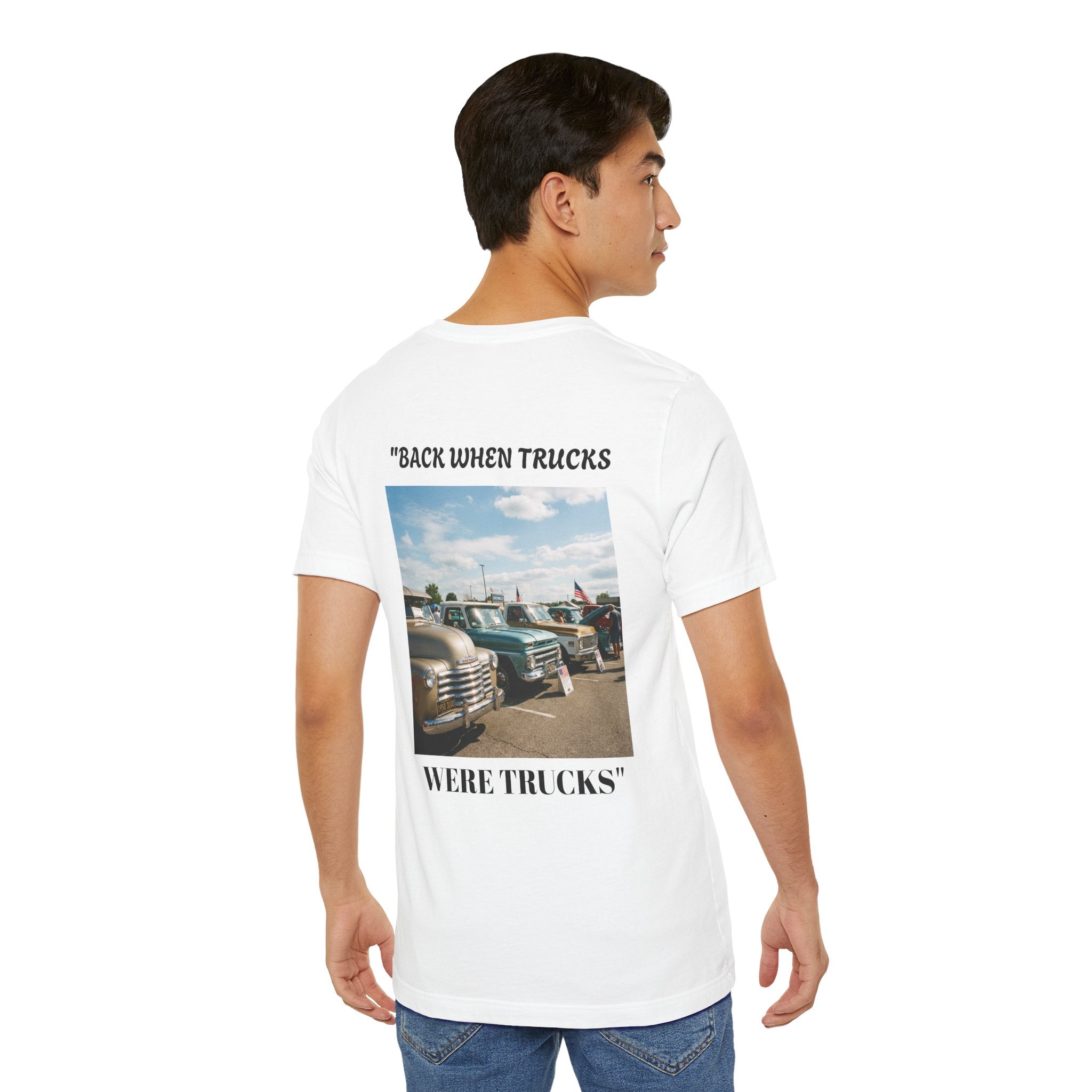 "Back When Trucks Were Trucks" Pickup T‑Shirt